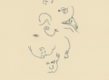 Baby Face Sketches, 1987, cropped, image 2